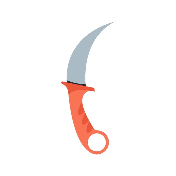 Ilustración del vector arma cuchillo . — Vector de stock