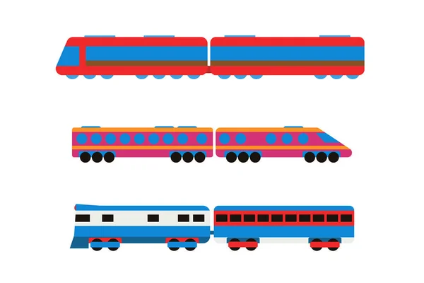 Toy train vektoros illusztráció. — Stock Vector