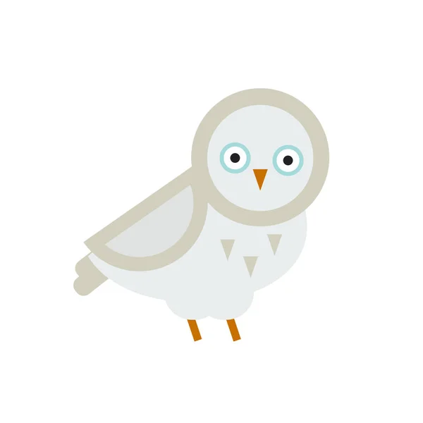 Owl bird cartoon vector — Stock Vector