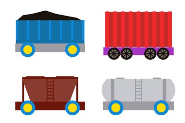 Oyuncak tren vektör çizim.