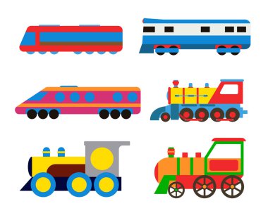 Oyuncak tren vektör çizim.