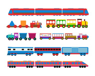 Oyuncak tren vektör çizim.