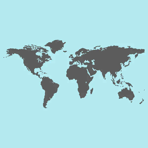 Globe world Mapa wektor — Wektor stockowy