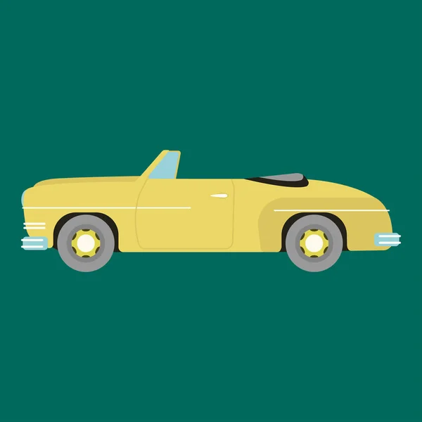 Ilustração do vetor do carro retro. —  Vetores de Stock