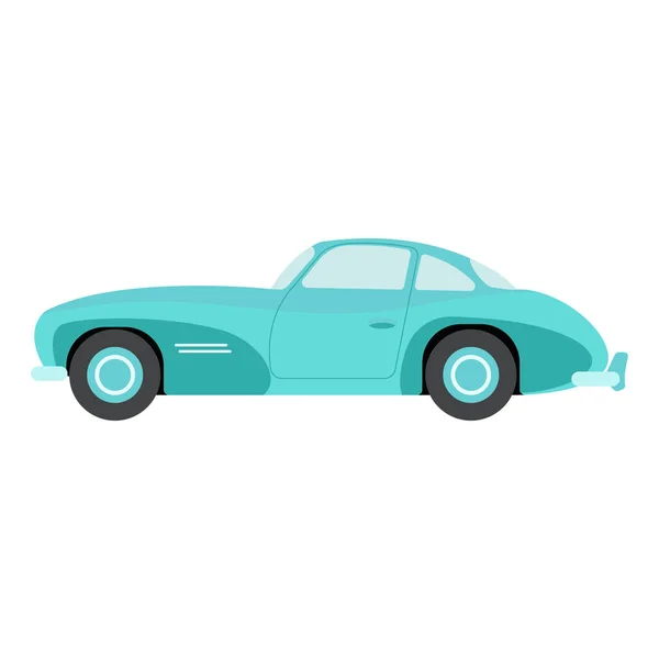 Ilustración vectorial coche retro. — Vector de stock