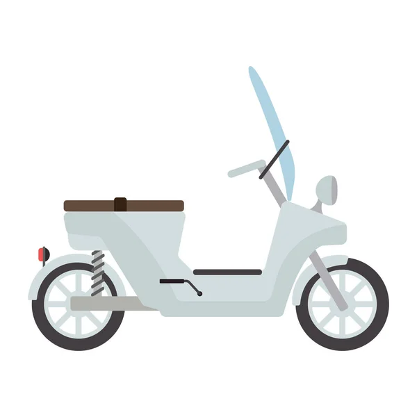 Ilustração de scooter vetorial retrô . —  Vetores de Stock