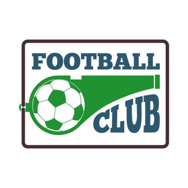 Futbol işareti vektör set.