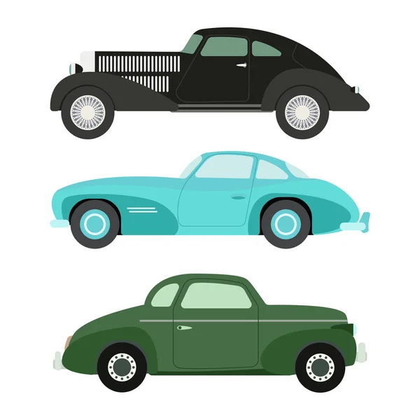 Retro auto vettoriale illustrazione. — Vettoriale Stock