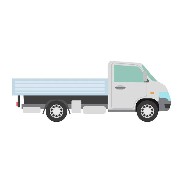 Carga de transporte de carga caminhão vetor ilustração . —  Vetores de Stock
