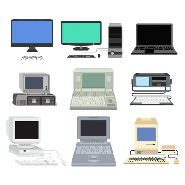 Computer vectorillustratie. — Stockvector