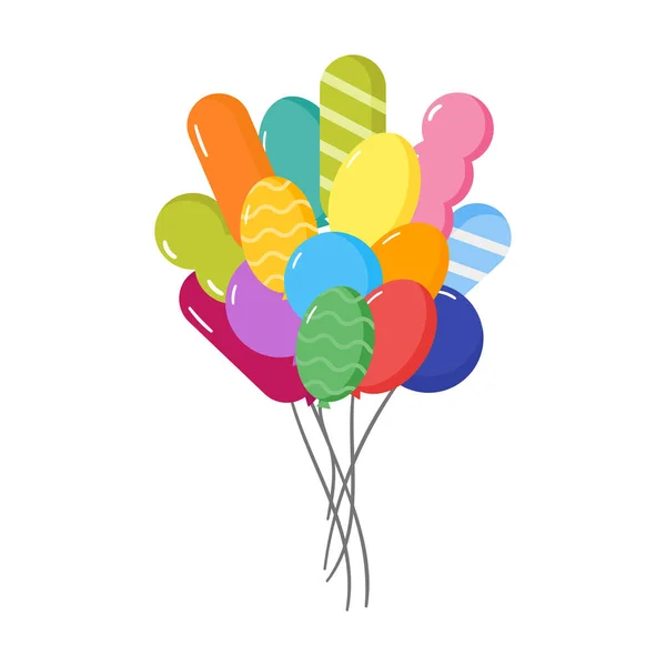 Ensemble de vecteurs de ballons . — Image vectorielle