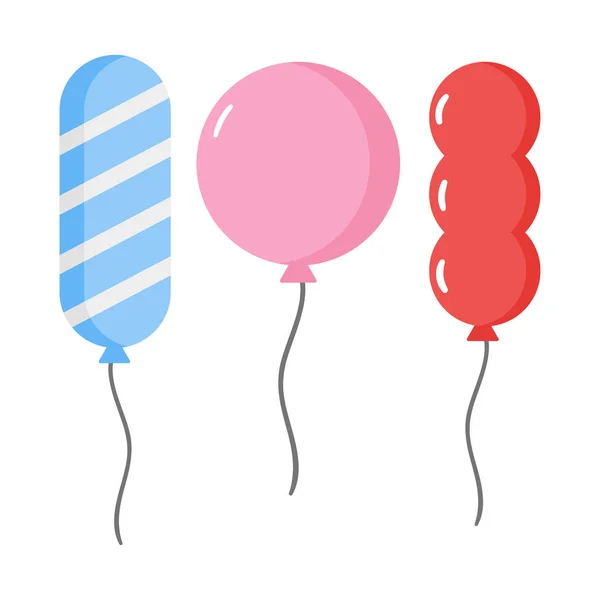 Ballonnen vector set. — Stockvector