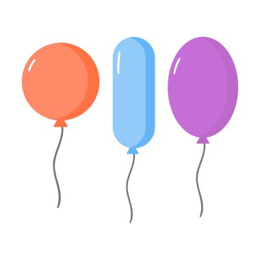 Balonlar vektör set.