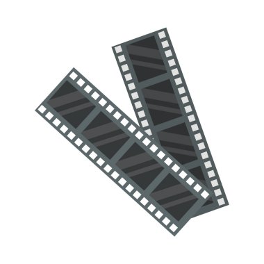 Film sinema teknoloji vektör çizim.