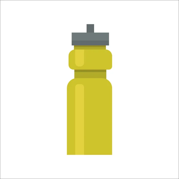 Vector de botella de agua deporte plástico . — Vector de stock