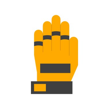 eldiven illüstrasyon vektör.