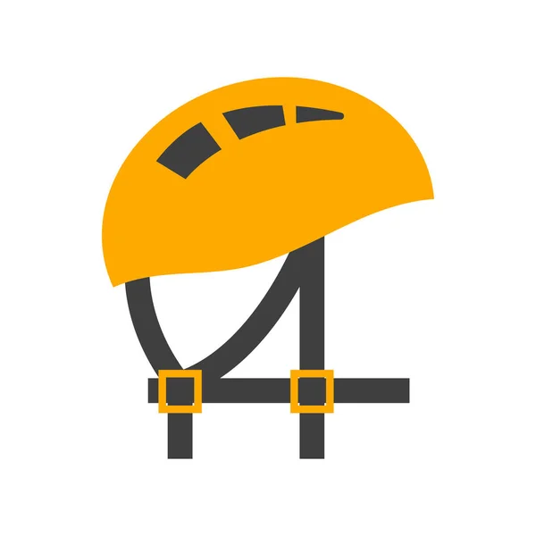 Helmet element safety tool vector. — Stock Vector