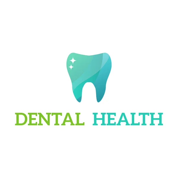 Vector dental stomatology clinic badge icon. — Stock Vector