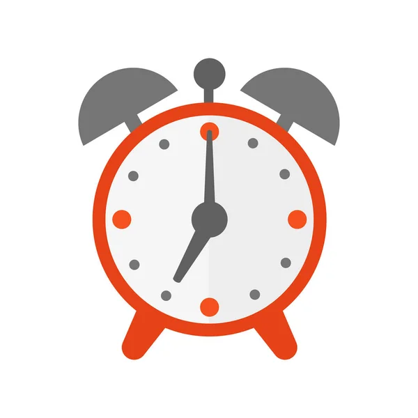 Uhr Uhr Uhr Wecker-Vektor-Symbol Abbildung — Stockvektor