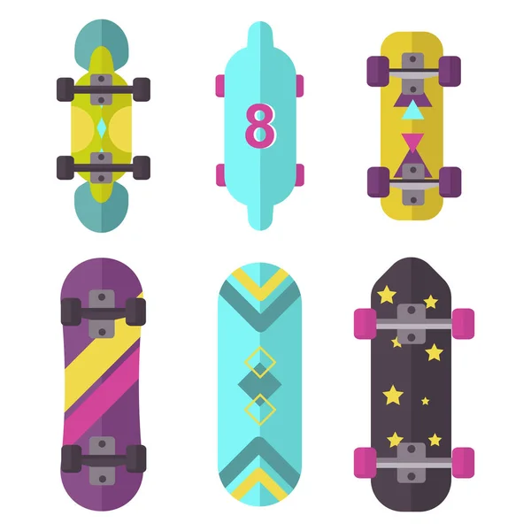 Skateboard icon extreme sport sign vector illustration.
