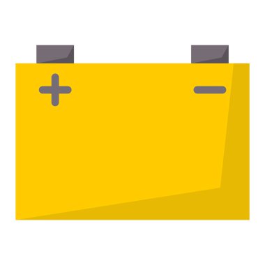 Pil enerji araç elektrik şarj yakıt olumlu tedarik Alkalin teknolojisi vektör çizim.