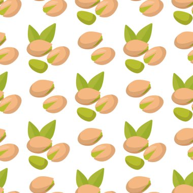 Fıstık Yığını: Antep fıstığı vektör illüstrasyonuName