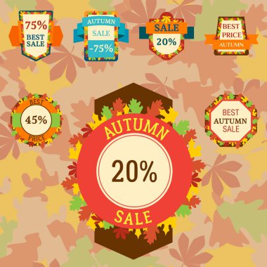 Süper Satılık ekstra bonus sonbahar afiş metin etiketi iş alışveriş internet promosyon indirim teklif etmek vektör çizim