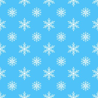 Kar tanesi vektör seamless modeli.