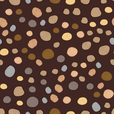 Ahşap dilim doku ağaç daire hammadde seamless modeli detay bitki yıl geçmiş kesmek kaba orman vektör çizim dokulu.