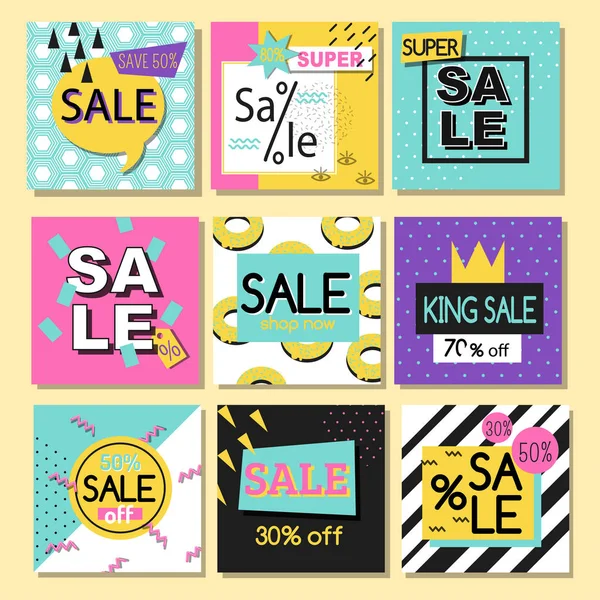 Vektor Illustration Sonderangebot Big Sale Flyer Karte Vorlage spezielle Frühling Rabatt Werbeplakat. — Stockvektor