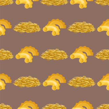 Makarna kepekli seamless modeli Mısır Pirinç Noodle organik gıda makarna ürünleri illüstrasyon vektör beslenme akşam yemeği arka plan