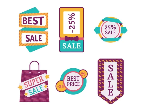 Super Sale extra Bonus Banner Text in Farbe gezeichnet Etikett Business Shopping Internet Promotion Vektor Illustration — Stockvektor