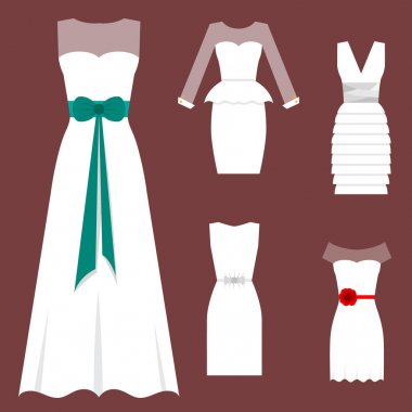 Düğün Gelin vektör elbise elegance moda stil kutlama gelin duş weddind günlük kompozisyon çizim