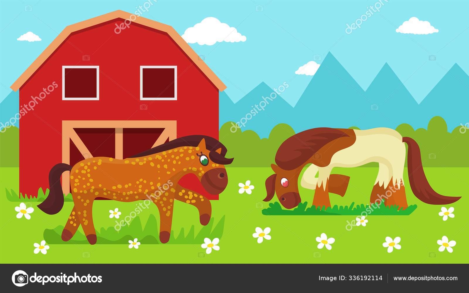 46+ Cartoon Picture Of Horse Stable Pictures