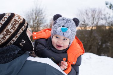 Baba ve oğul portre