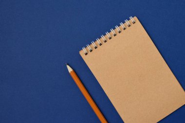 Üstten Görünüm spiral defter