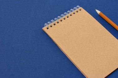 Üstten Görünüm spiral defter