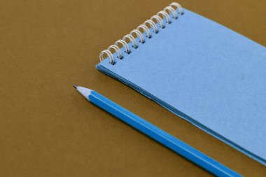 Üstten Görünüm spiral defter