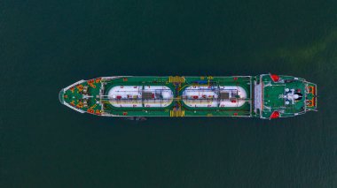 Hava görüntüsü Lpg tankeri, İş lojistik ithalat ve ihracat 