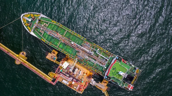 Танкерні судна логістична і транспортна бізнес-нафта і газова підкладка — стокове фото