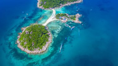 Koh Nang Yuan Adası, Koh Nangyuan, Surat Thani, Tayland.