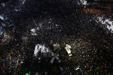 Romanya bozulması hukuk rahatlatır gibi binlerce protesto