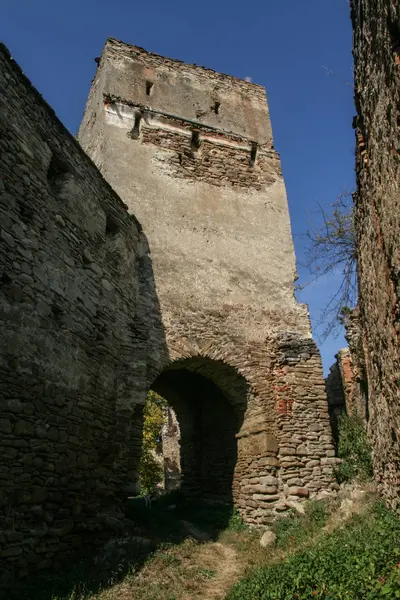 Saschiz Hrabstwo Mures Rumunia Września 2009 Saschiz Chłopskiej Twierdzy Saschiz — Zdjęcie stockowe