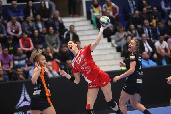 CSM Bucuresti - RK Krim Mercator WOMEN 'S EHF Champions League — Foto de Stock