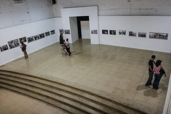 Communism photo exhibition — Stock Photo, Image