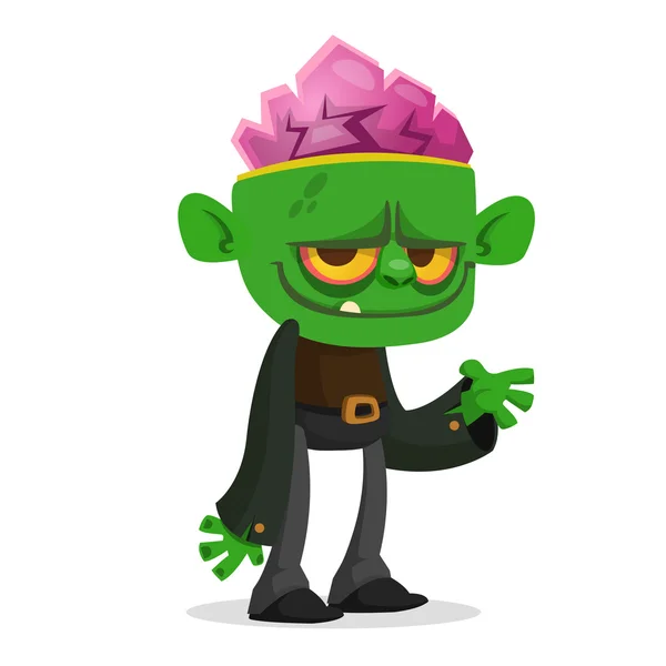 Halloween Frankenstein karakter. Vector monster — Stockvector