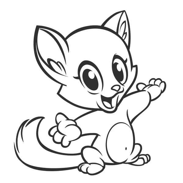 Download boy football player coloring page — Stock Vector ...