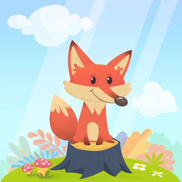 125fox — Vector de stock