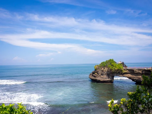 Tanah Lot Beach, Bali, Indonezia — Fotografie, imagine de stoc