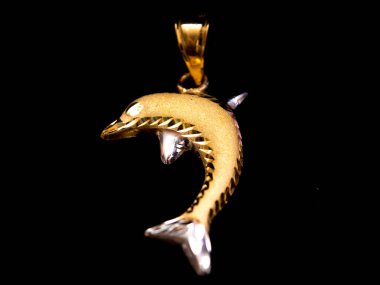 Dolphin Gold Pendant